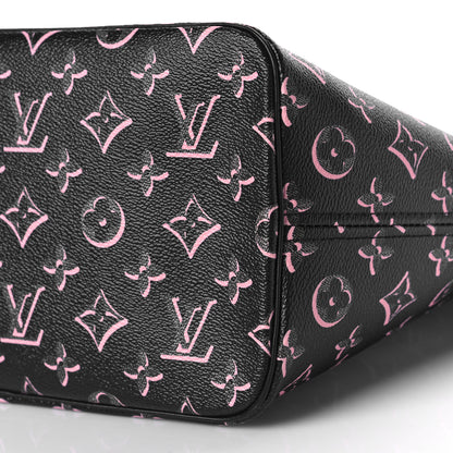 Louis Vuitton Monogram Fall For You Neverfull MM Black 9 of 9