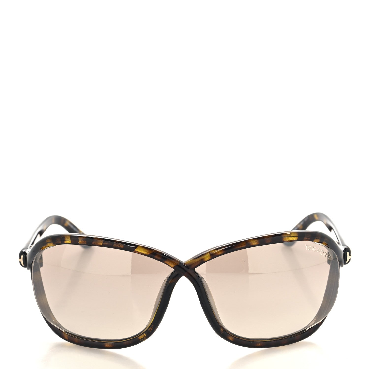 Tom Ford Acetate Fernanda Sunglasses TF 1069 Tortoise 2 of 7