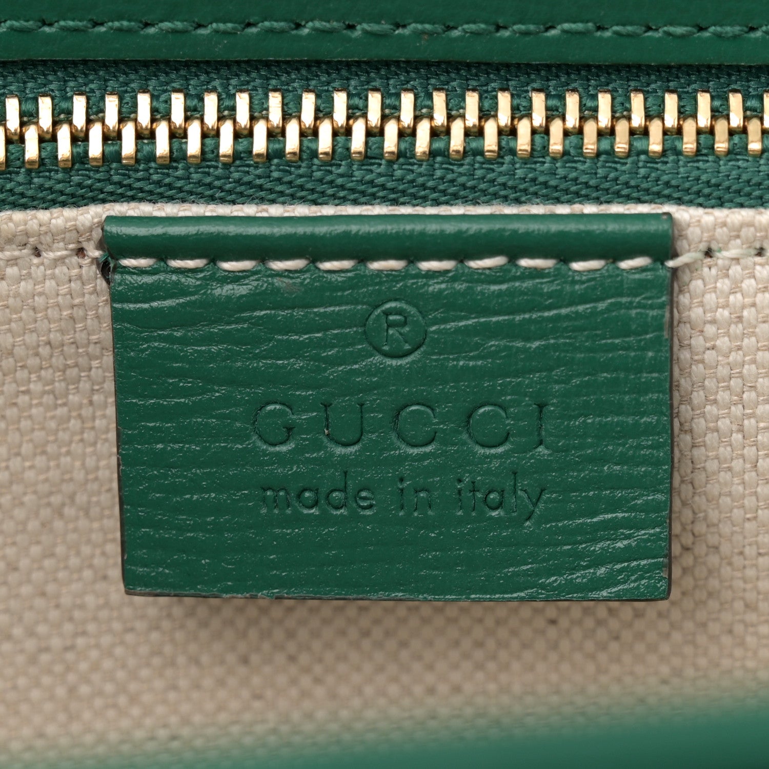 Gucci Azalea Calfskin Horsebit 1955 Shoulder Bag New Shamarock Emerald 6 of 12