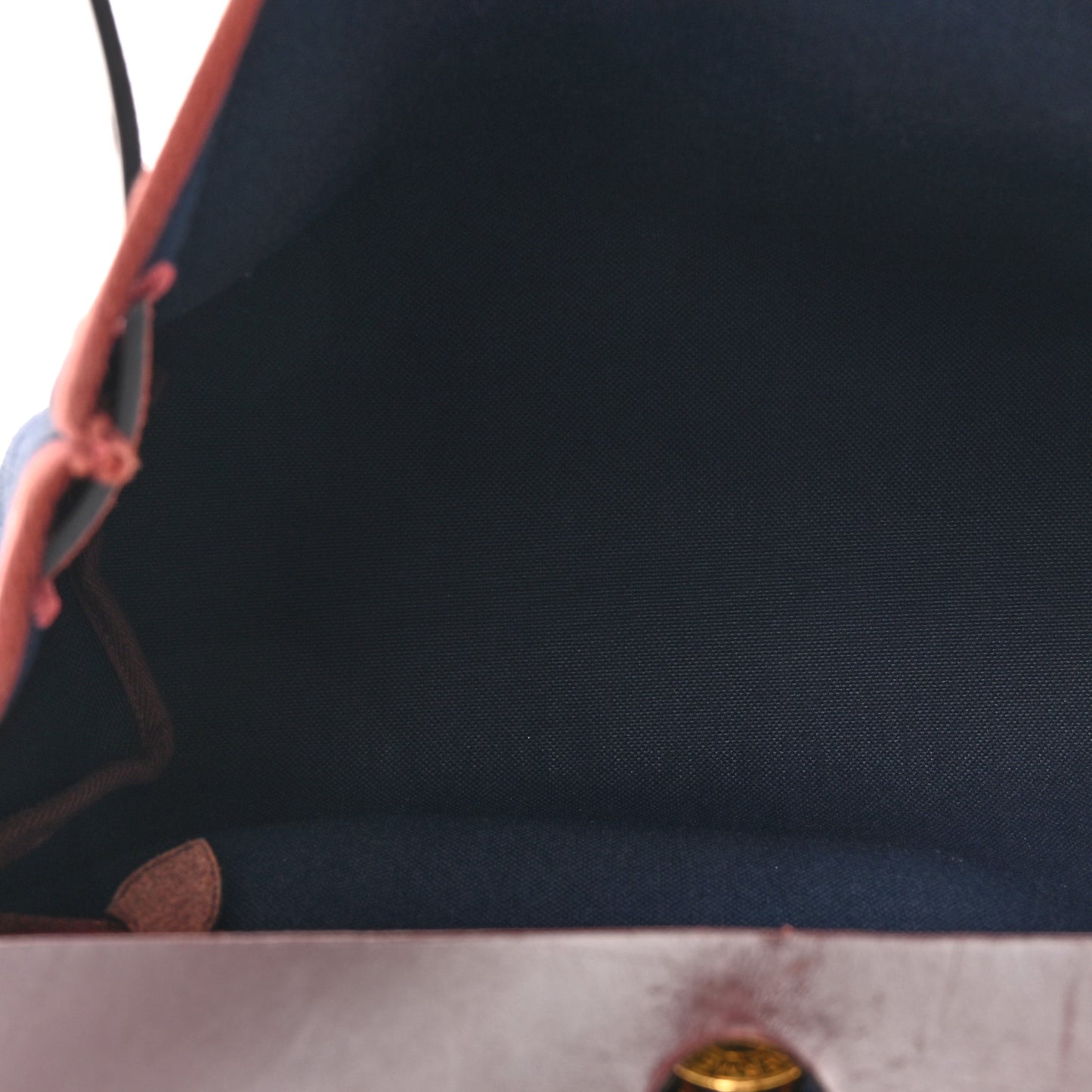 Toile Militaire Vache Hunter Herbag Zip Retourne 31 PM Rouge Sellier Bleu Marine