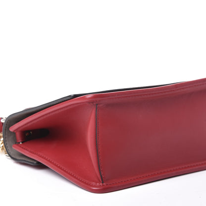 Fendi Vitello Century Opaco F is Fendi Small Kan I Shoulder Bag Fragola 5 of 11