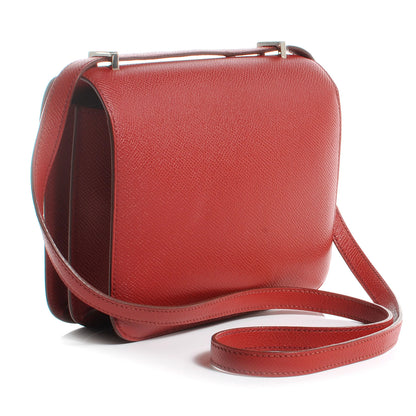 Hermes Epsom Constance 18 Vermillion 3 of 8