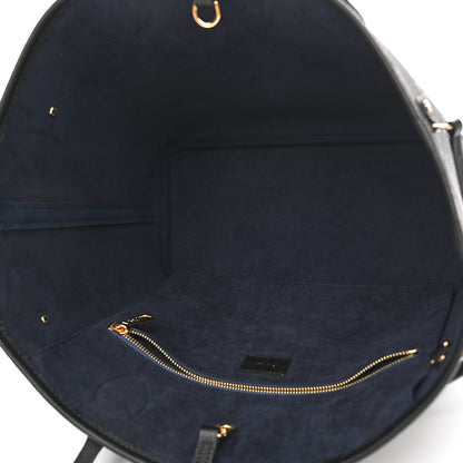 Louis Vuitton Empreinte Monogram Giant Neverfull MM Black 5 of 11
