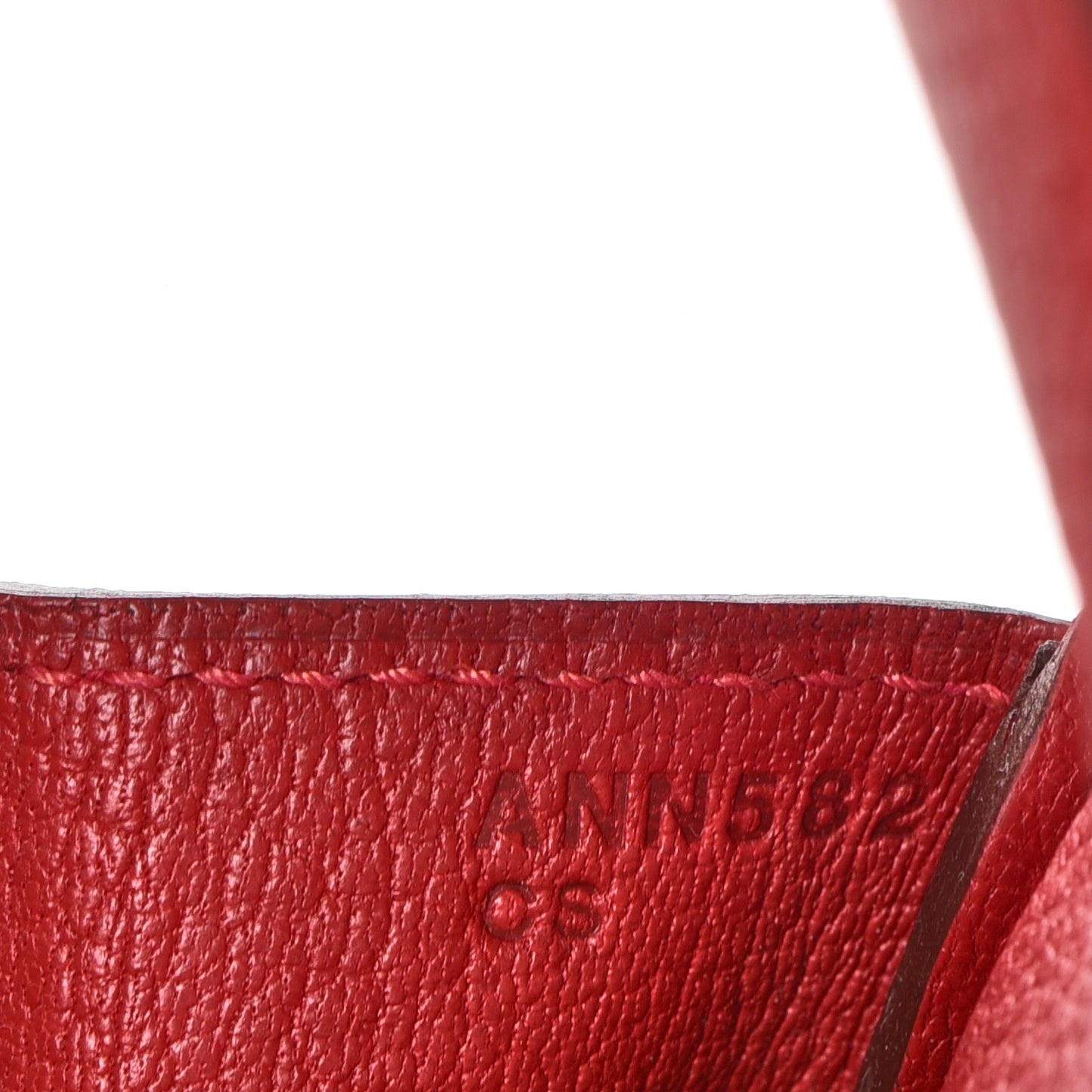 Taurillon Clemence Birkin 30 Rouge Garance