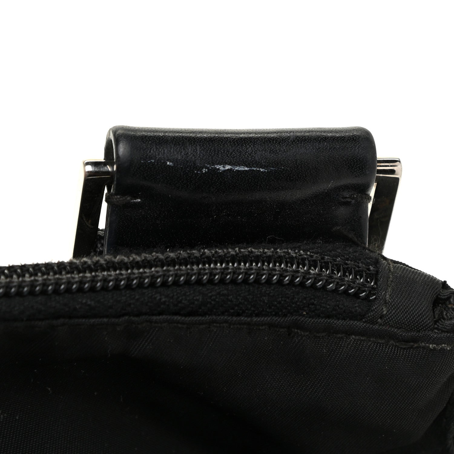 Prada Nylon Tessuto Vela Messenger Bag Black 9 of 15