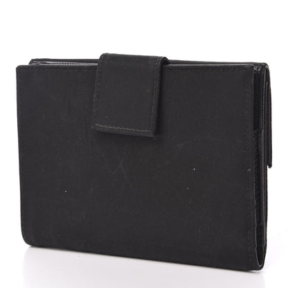 Prada Tessuto Nylon French Wallet Black 3 of 8