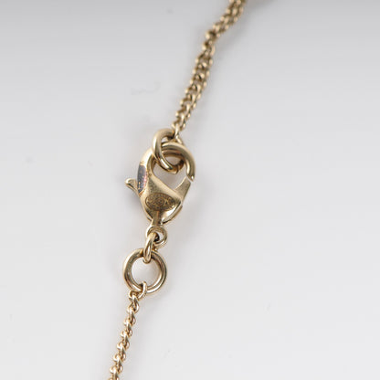 Chanel Pearl Crystal CC Drop Necklace Gold Black 4 of 4