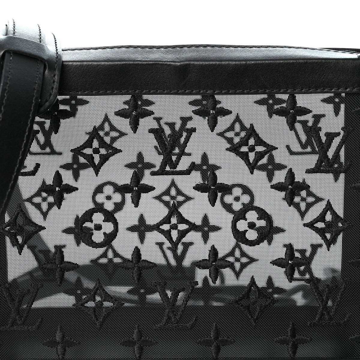 Louis Vuitton Monogram See Through Soft Trunk Black 7 of 10