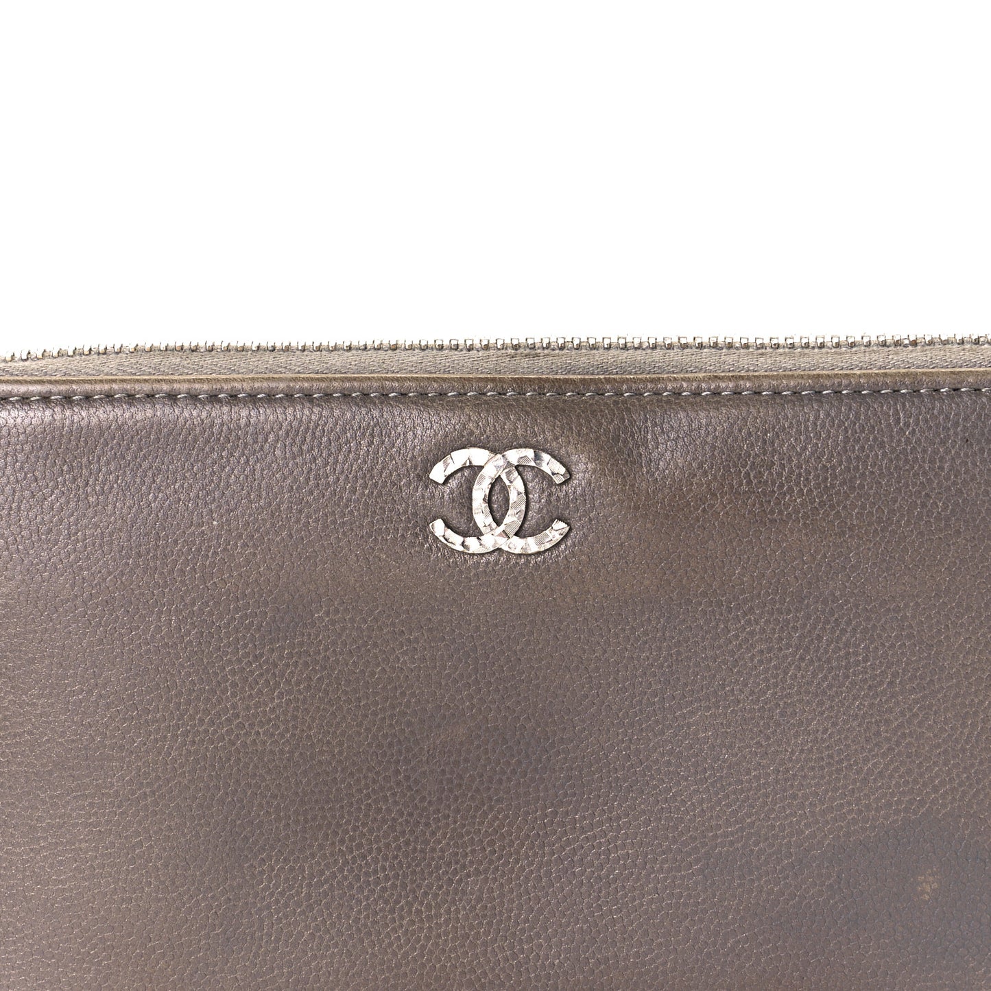 Caviar Large Sevruga Zip Around Wallet Lavender