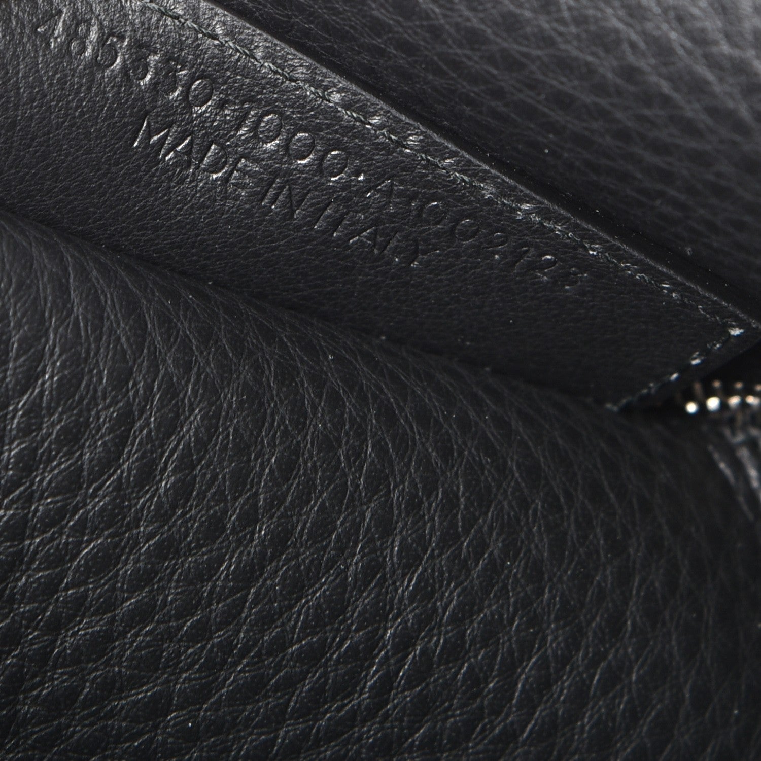 Balenciaga Calfskin Logo Medium Tote Black 8 of 8