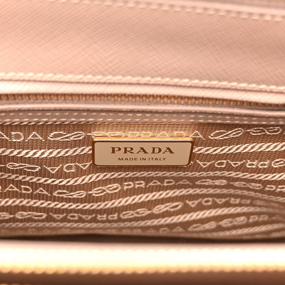 Prada Saffiano Lux Small Galleria Double Zip Tote Cipria 6 of 9