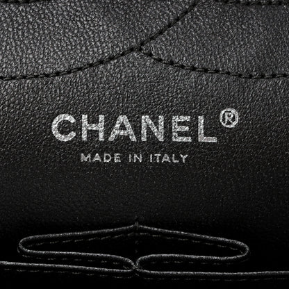 Chanel Metallic Aged Calfskin Quilted 2.55 Reissue 228 Flap Black 6 of 14