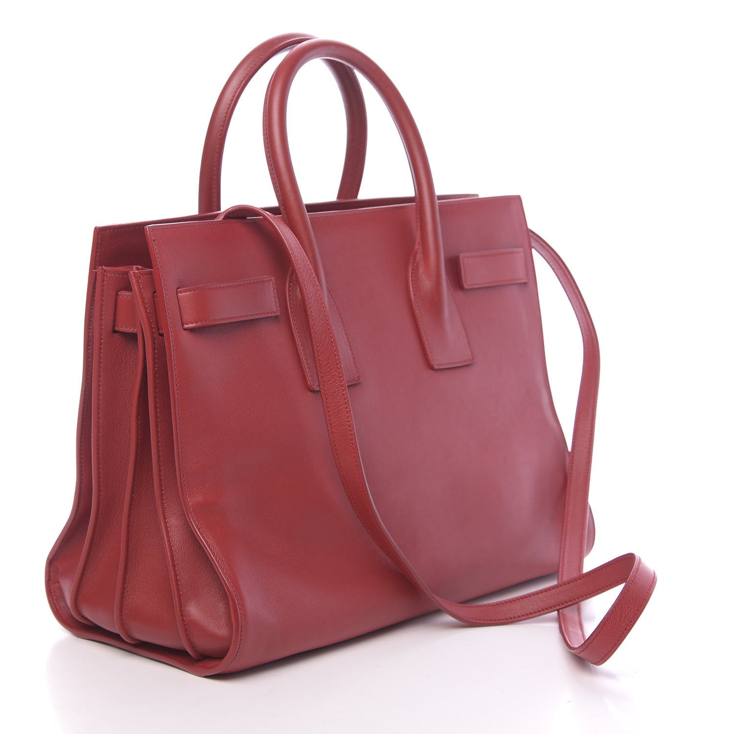 Calfskin Sac De Jour Lipstick Red