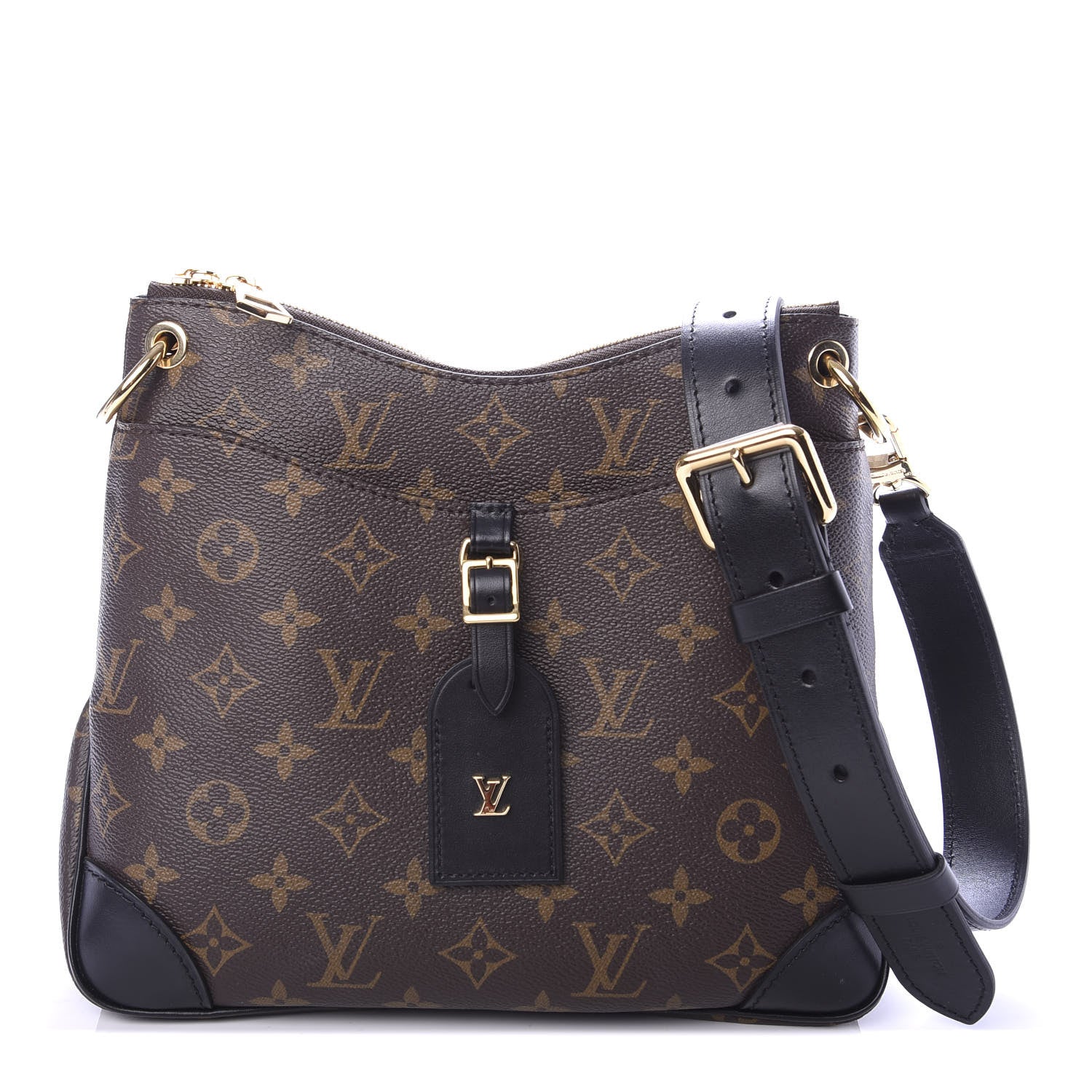 Louis Vuitton Monogram Odeon PM Black 1 of 8