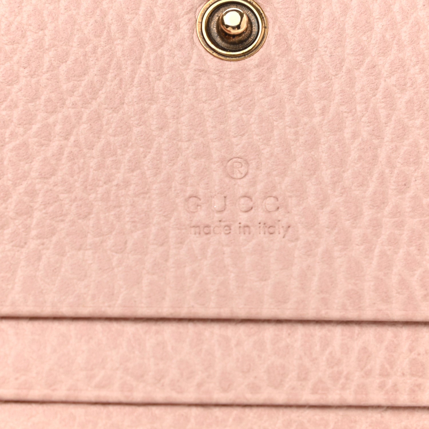 Gucci Calfskin GG Marmont Bow Card Case Black 6 of 8