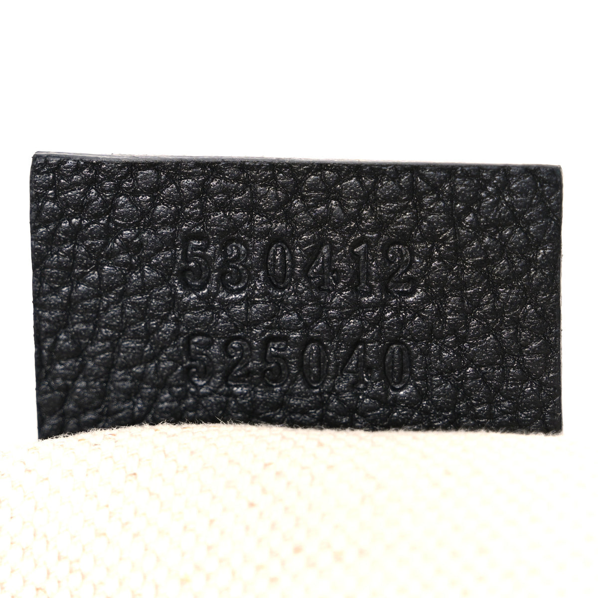 Grained Calfskin Logo Belt Bag Black