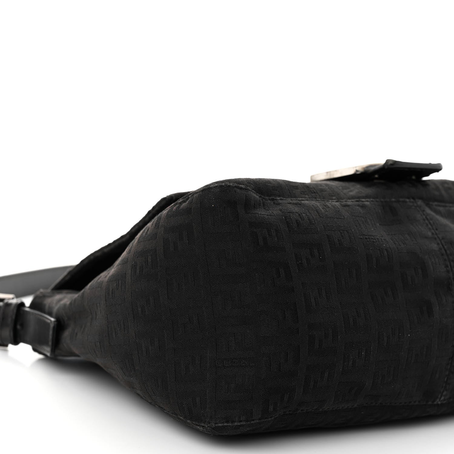 Fendi Zucchino Mama Baguette Black 8 of 9