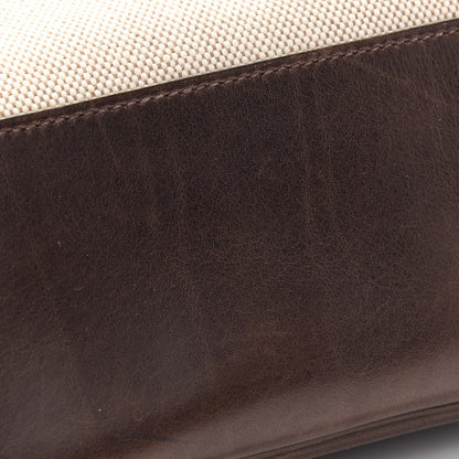 Hermes Toile Swift Picotin 26 GM Chocolate 8 of 13