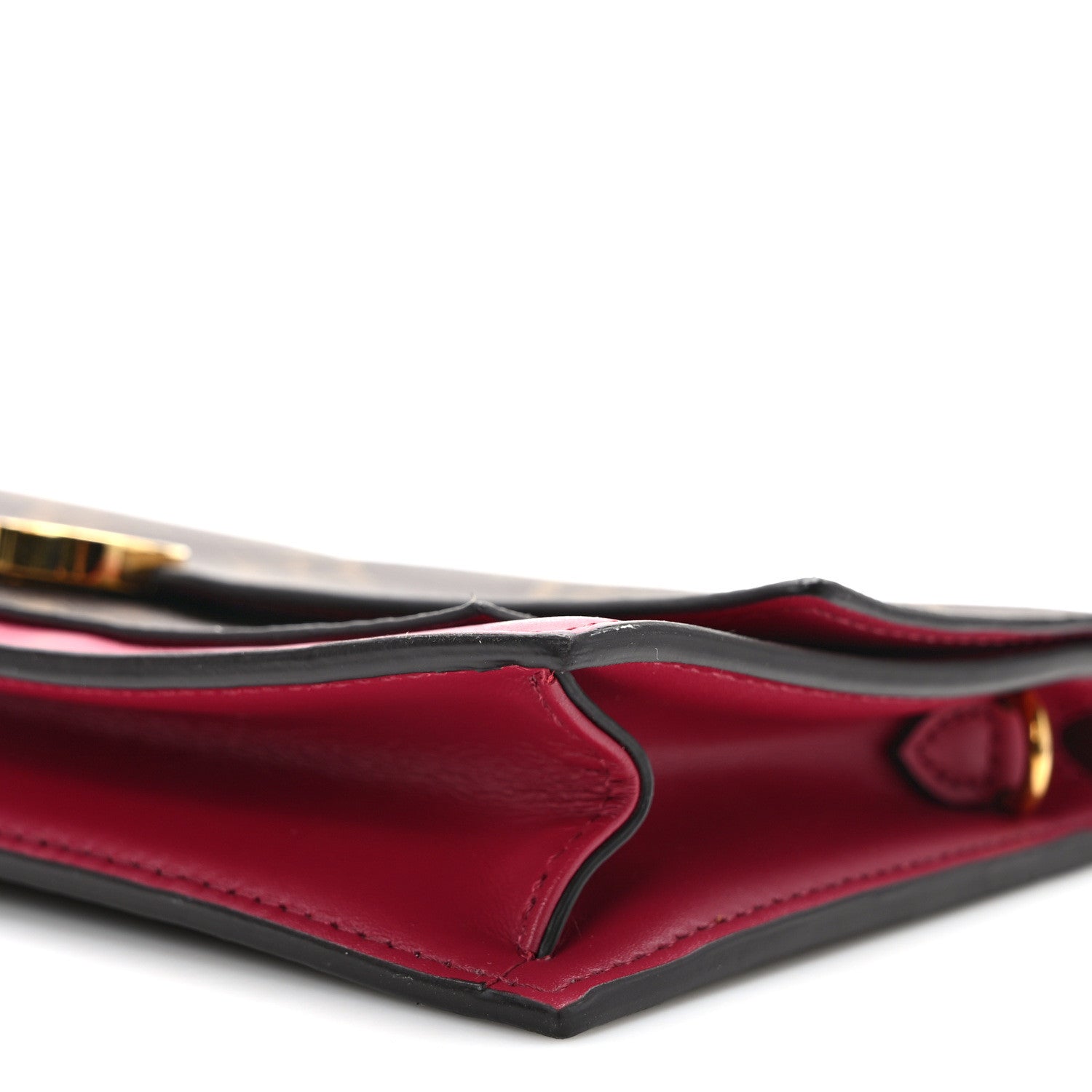 Louis Vuitton Monogram Flore Chain Wallet Fuchsia 9 of 12