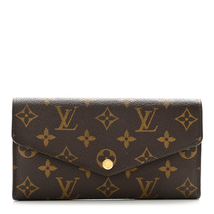 Louis Vuitton Monogram Sarah Wallet NM 1 of 13