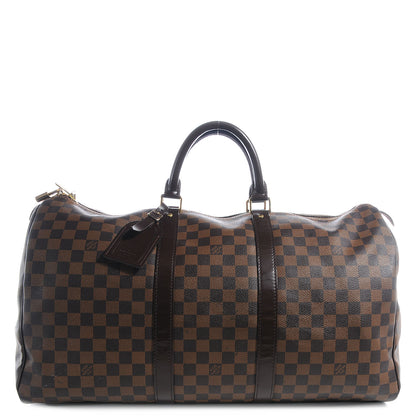 Louis Vuitton Damier Ebene Keepall 50 1 of 8