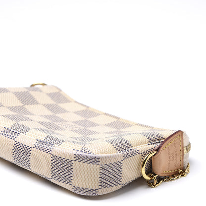 Louis Vuitton Damier Azur Mini Pochette Accessories 8 of 10