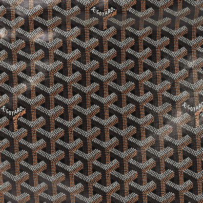 Goyard Goyardine Boheme Hobo Black Gold 9 of 11