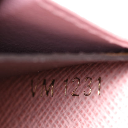 Louis Vuitton Monogram Emilie Wallet Rose Ballerine 7 of 9