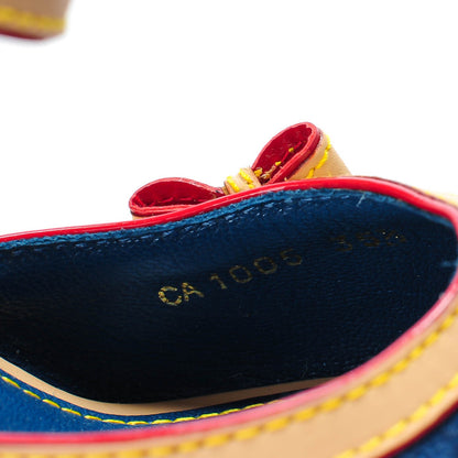 Louis Vuitton Denim Bow Espadrille Wedges 35.5 Blue 7 of 9