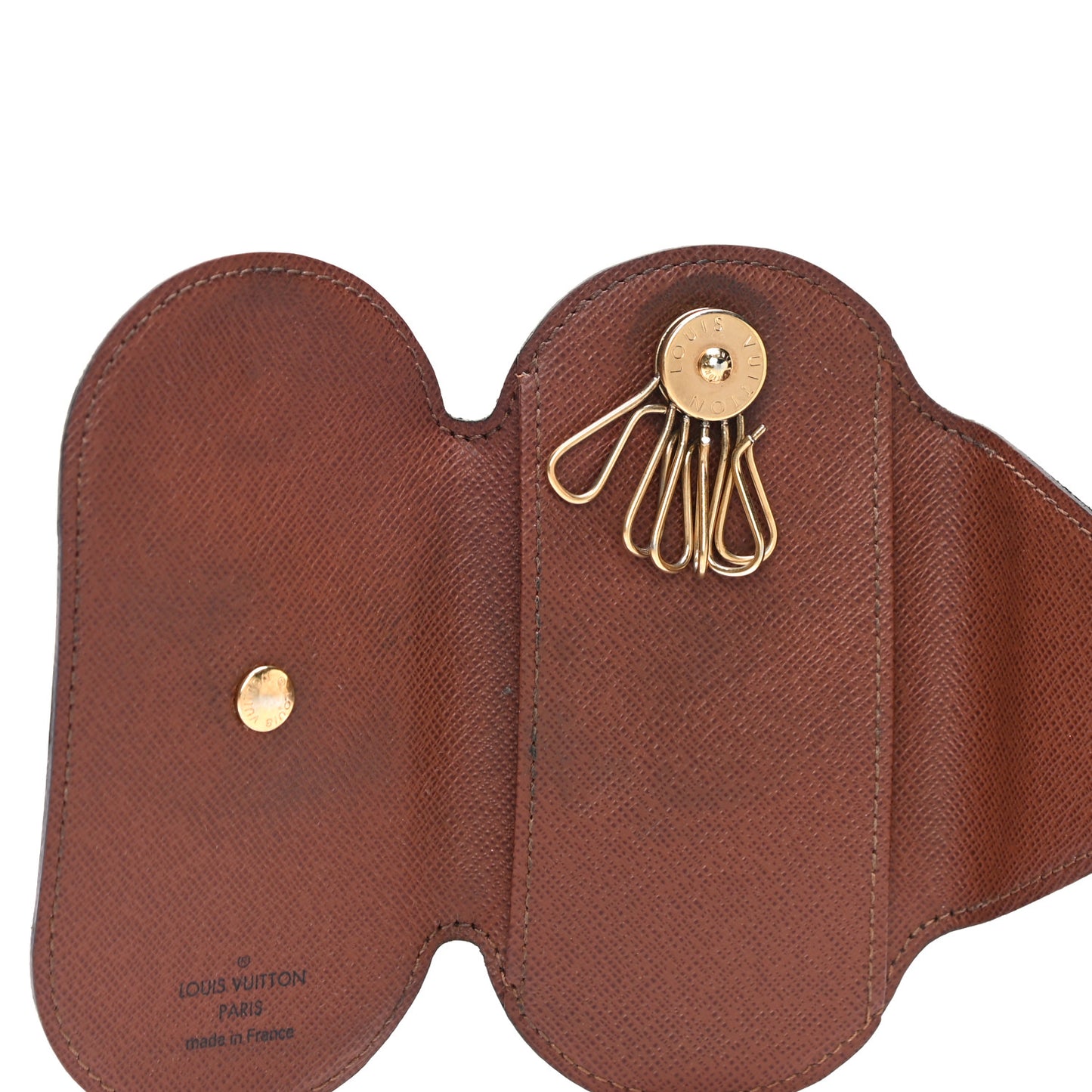 Monogram Round Key Holder GM