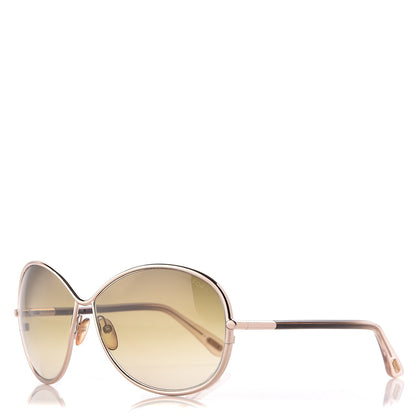 Tom Ford Iris Sunglasses TF180 Gold 1 of 7