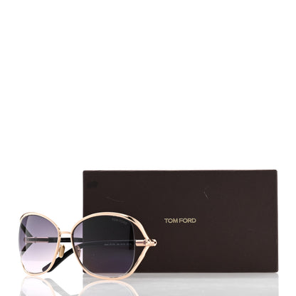 Tom Ford Metal Marta Sunglasses TF1091 Gold 8 of 8