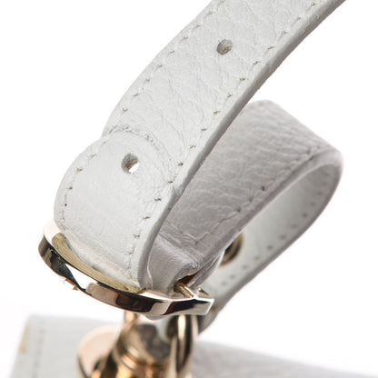 Gucci Pebbled Calfskin Web Blondie Flap White 23 of 23