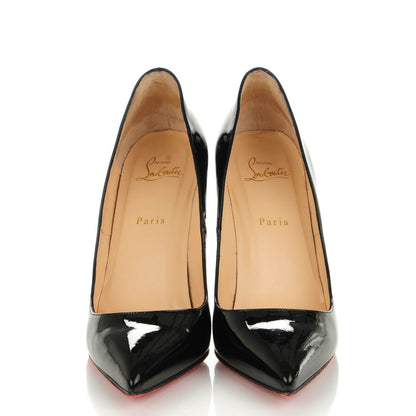 Christian Louboutin Patent Batignolles 100 Pumps 41 Black 2 of 8