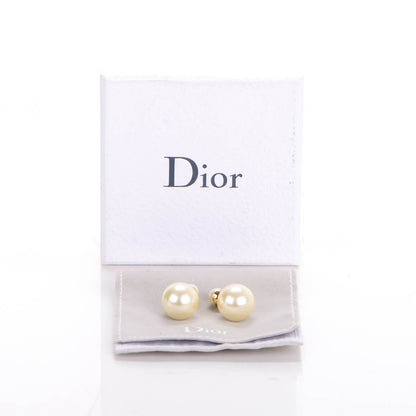 Christian Dior Pearl Mise En Dior Tribal Earrings 5 of 5