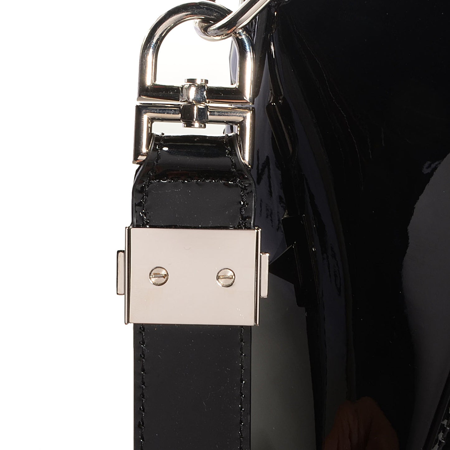Patent Calfskin Medium Antigona Black