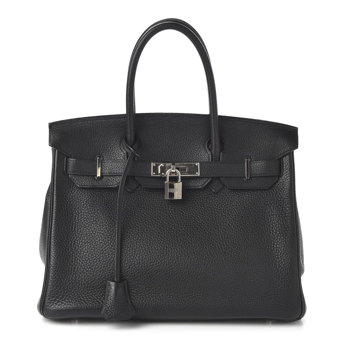 Taurillon Clemence Birkin 30 Black