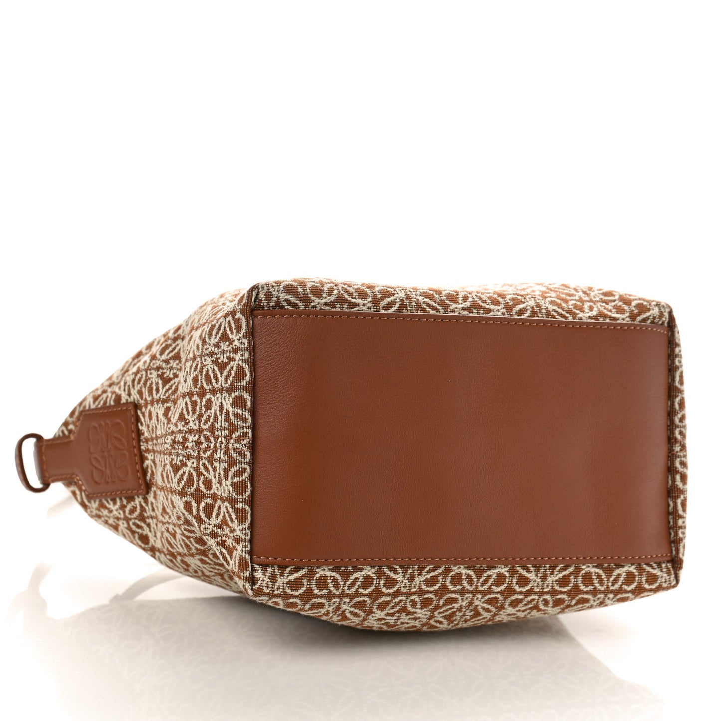 Jacquard Anagram Calfskin Small Cubi Bag Tan Pecan