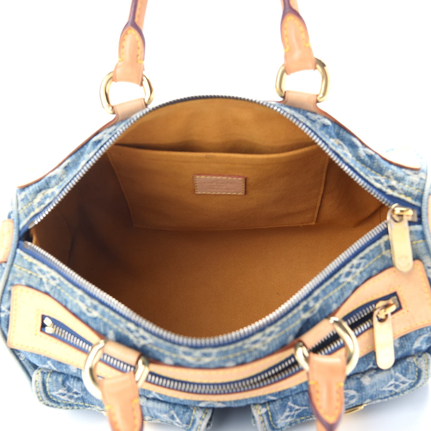 Monogram Denim Neo Speedy Blue
