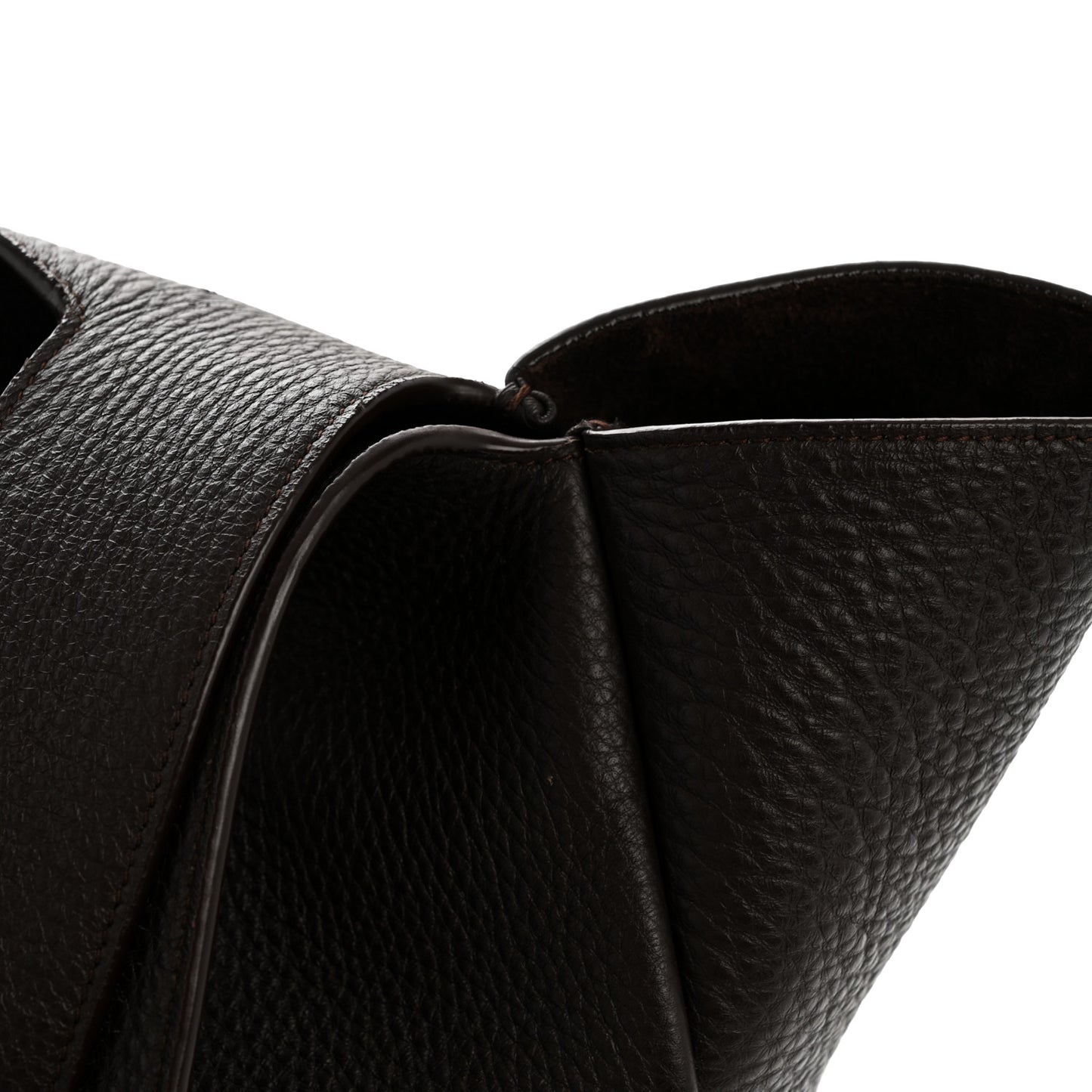 Grained Deerskin Bea Tote Musk