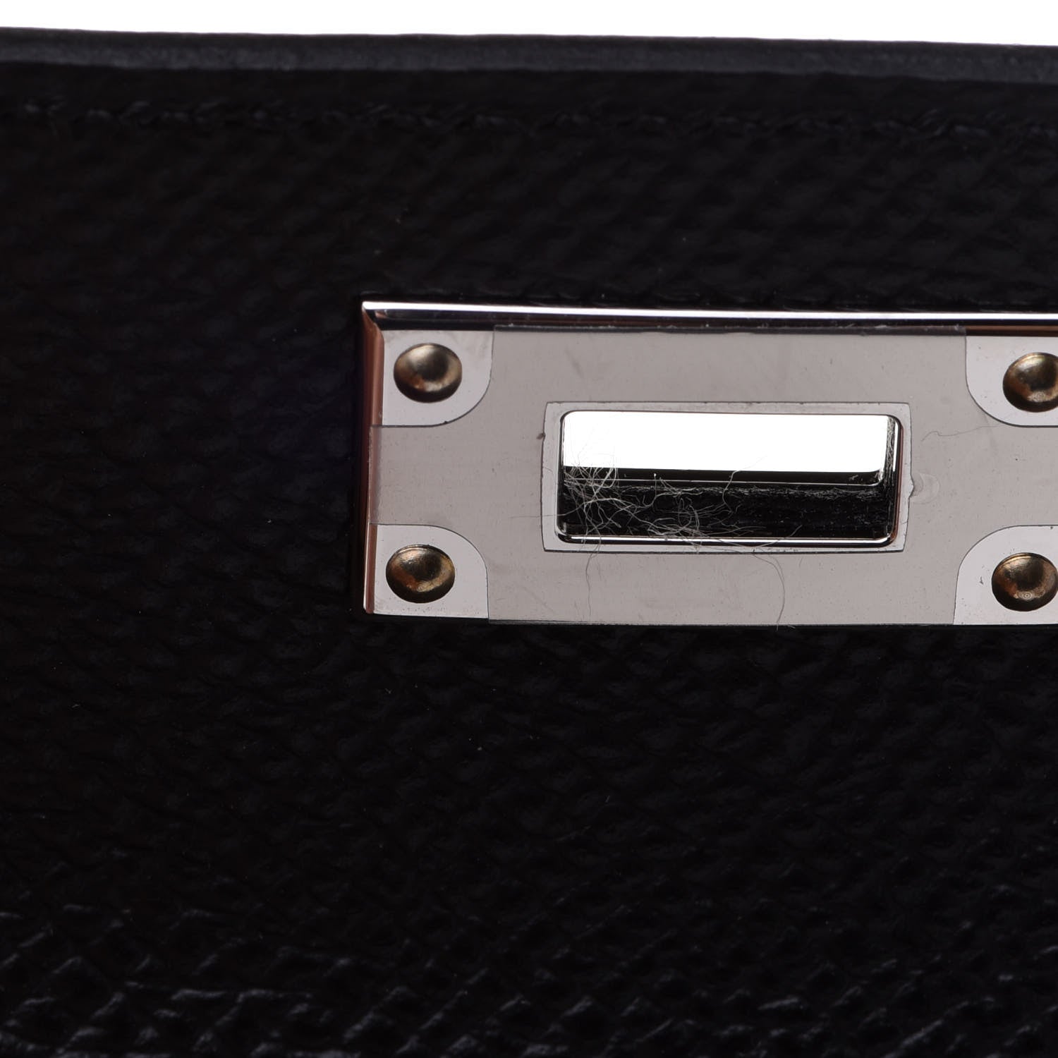 Hermes Epsom Kelly Pocket Compact Wallet Black 7 of 11