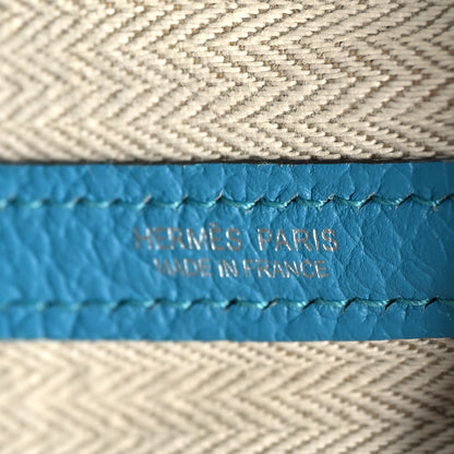 Hermes Negonda Garden Party 30 TPM Turquoise 6 of 9