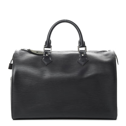 Louis Vuitton Epi Speedy 30 Black 1 of 11