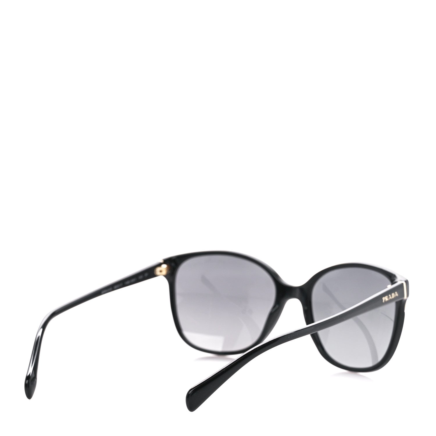Prada Acetate Sunglasses SPR 01O Black 4 of 7