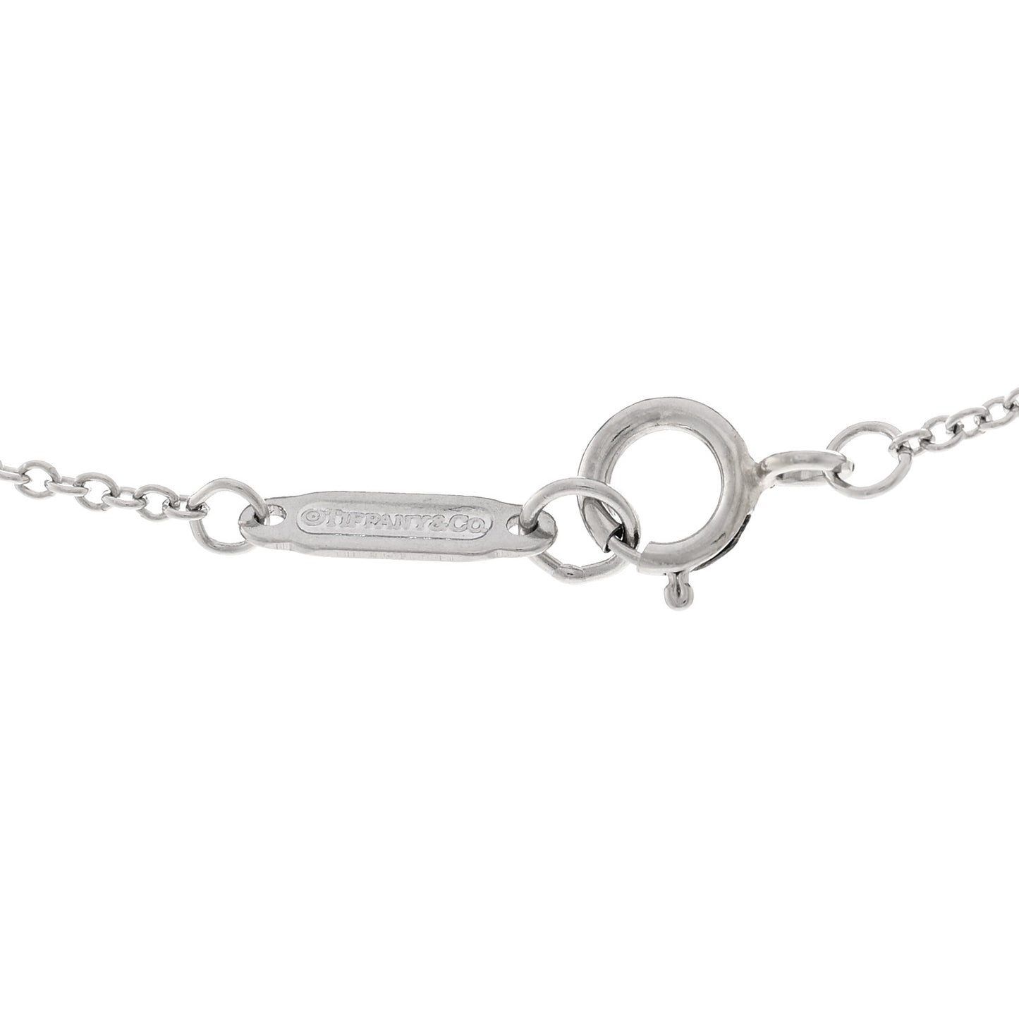 Platinum Diamond .16ct Solitaire Pendant Necklace