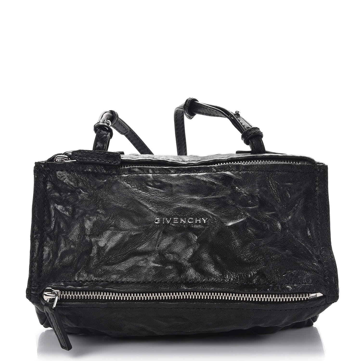 Givenchy Tumbled Sheepskin Mini Pandora Black 1 of 7