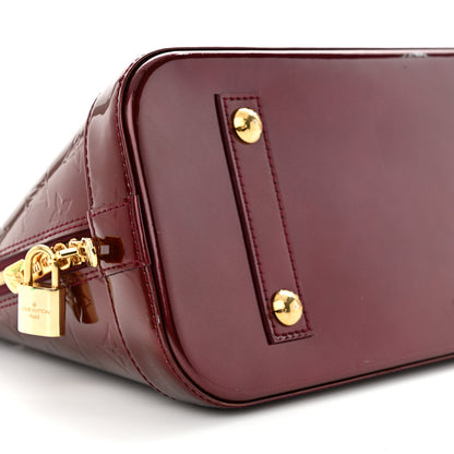 Louis Vuitton Vernis Alma PM Rouge Fauviste 8 of 11