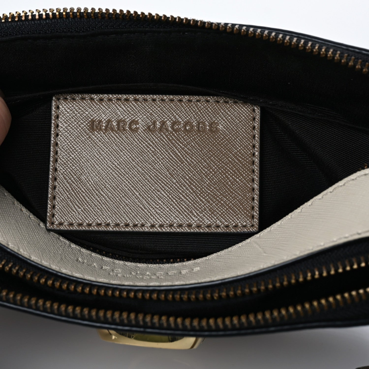 Marc Jacobs Saffiano Small Snapshot Camera Bag Sandcastle 9 of 9