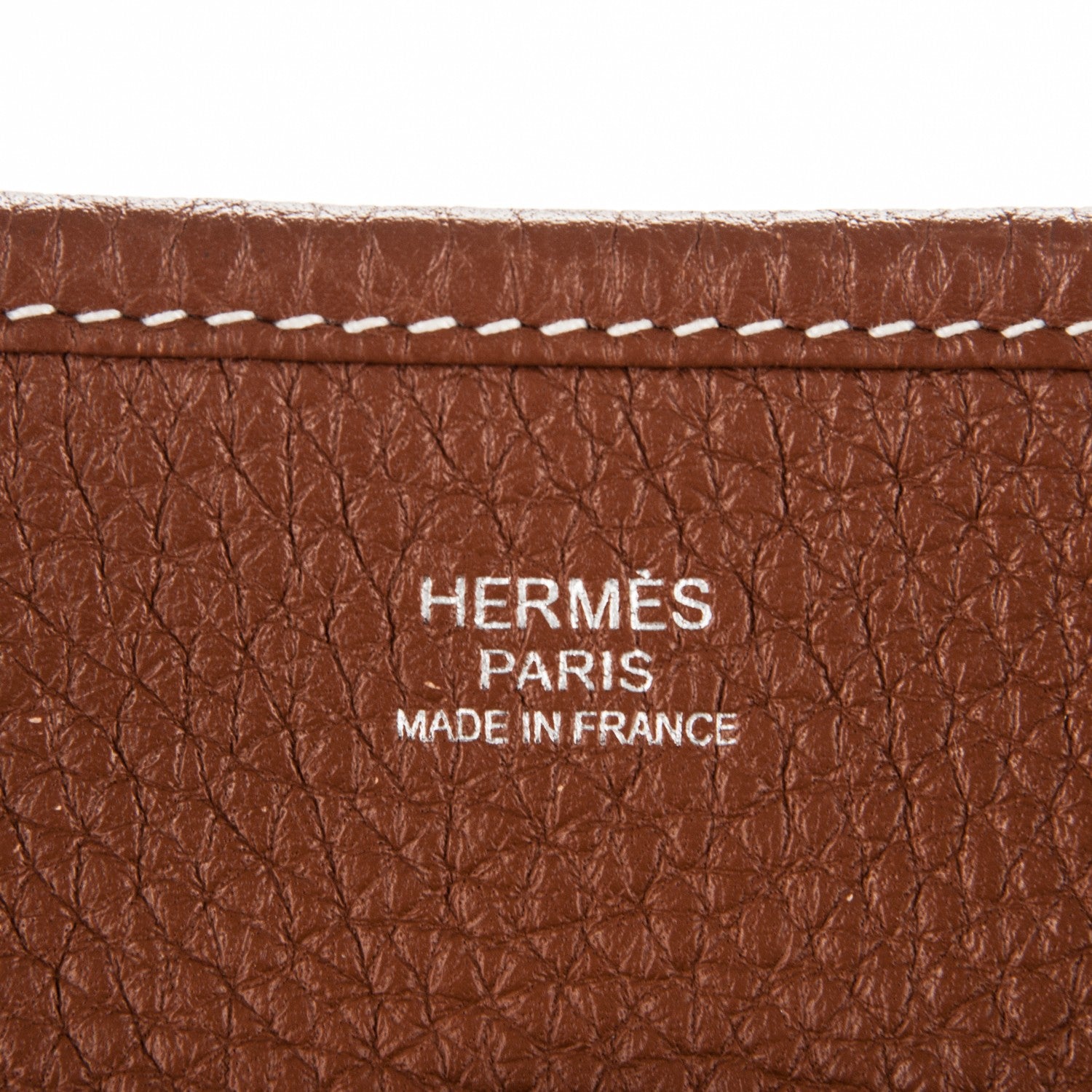 Hermes Taurillon Clemence Evelyne III PM Gold 7 of 8