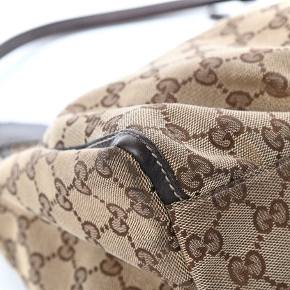 Gucci Monogram Large D Gold Hobo Dark Brown 13 of 17
